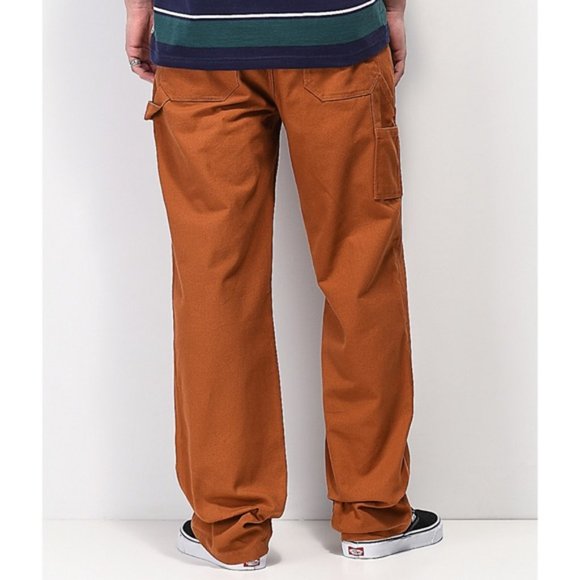 Empyre Vault Carpenter Mocha Brown Pant Jeans - Picture 3 of 13